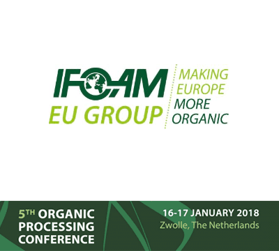 Suolo e Salute sponsor al 5TH ORGANIC PROCESSING CONFERENCE