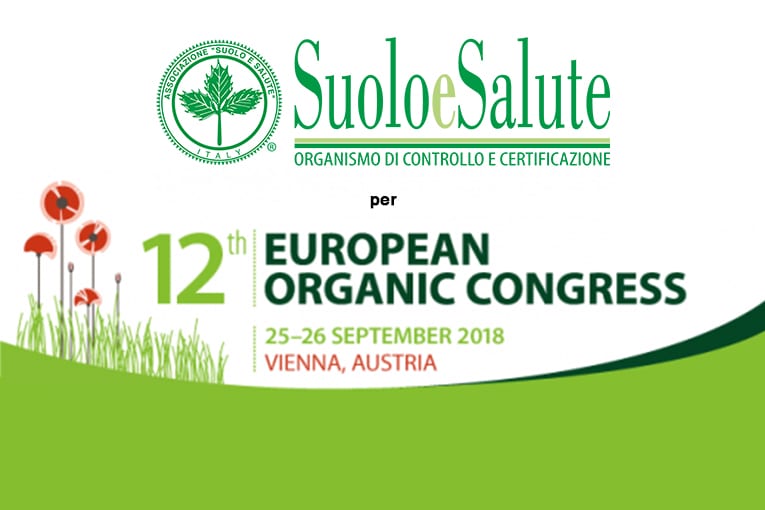 SUOLO E SALUTE è sponsor del 12th EUROPEAN ORGANIC CONGRESS