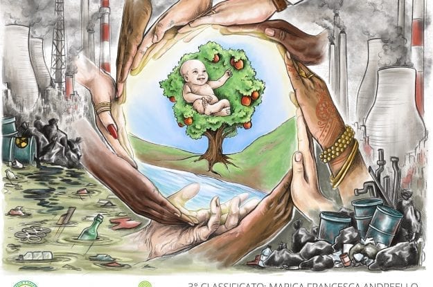 TERZO CLASSIFICATO CONTEST SUOLO E SALUTE: MARICA FRANCESCA ANDREELLO CON “PROTECT OUR FUTURE”