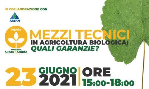 MEZZI TECNICI IN AGRICOLTURA BIOLOGICA: QUALI GARANZIE?