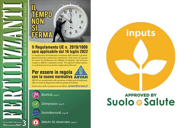 SUOLO E SALUTE INPUTS: LA CERTIFICAZIONE VOLONTARIA DEI MEZZI TECNICI