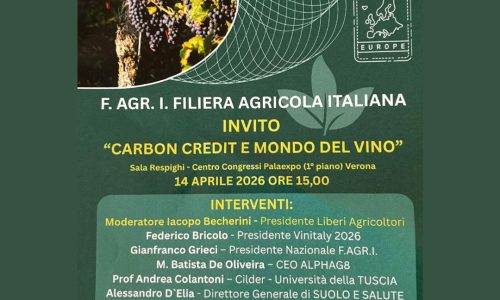 CARBON CREDIT E IL MONDO DEL VINO: PRESENTATO AL VINITALY IL PROGETTO F.AGR.I.