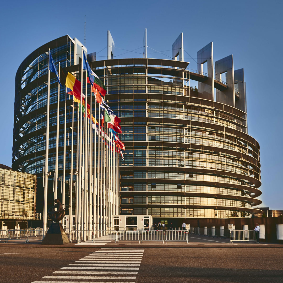 Aula del Parlamento europeo durante la discussione sulla revisione del regolamento UE sull’agricoltura biologica